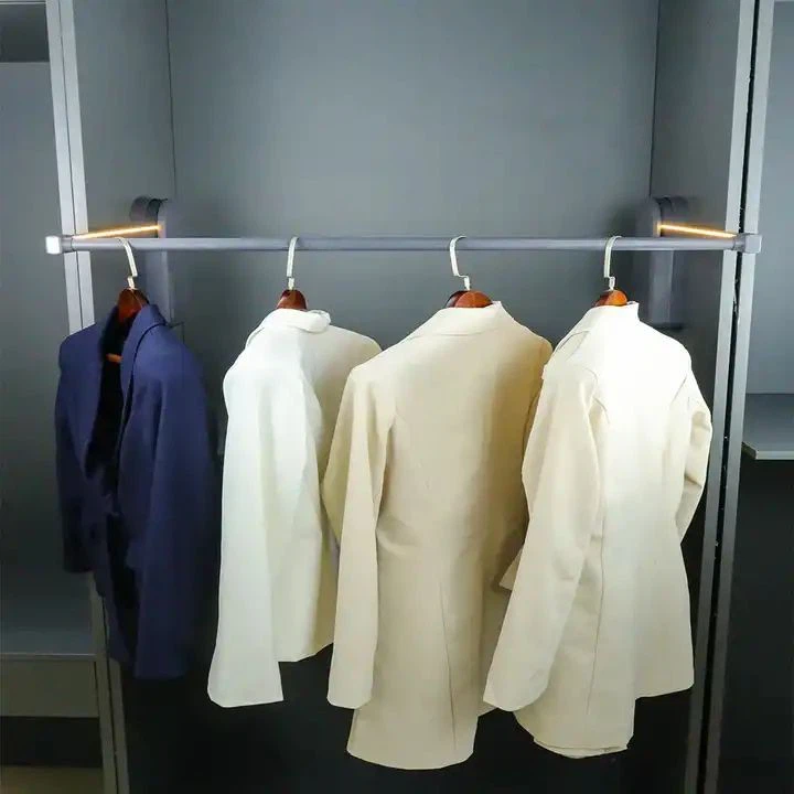 Home Wardrobe Storage Rod