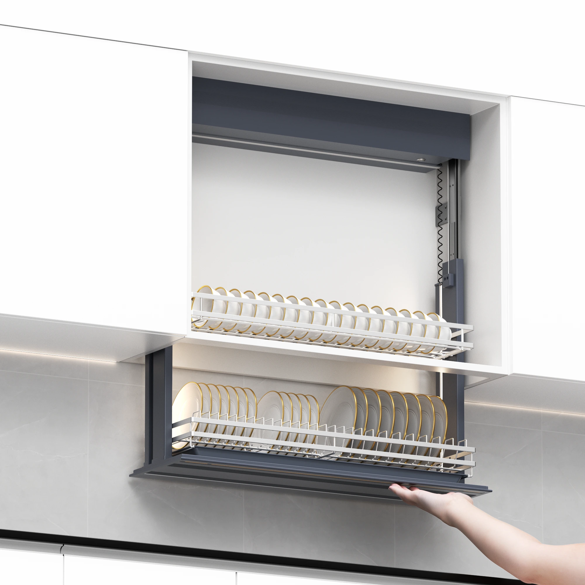 Dulap Feronerie Bucătărie Dulap lift din aluminiu